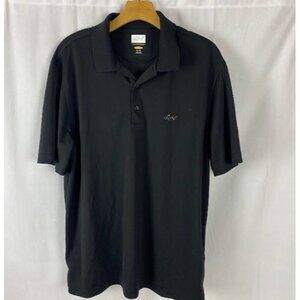 Greg Norman Black‎ Men's Classic  Collection Golf Shirt XL.